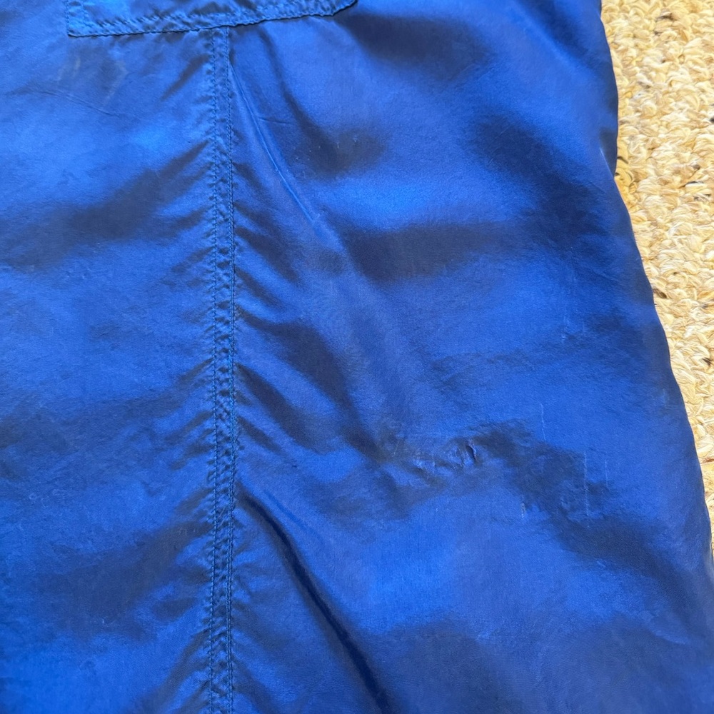 *3 for $9* Vintage Silk Colorblock Blouse - Picture 14 of 14